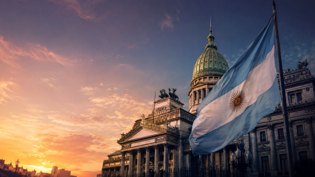 Reformas de Milei en el Congreso argentino: edificio del Congreso de la Nación
