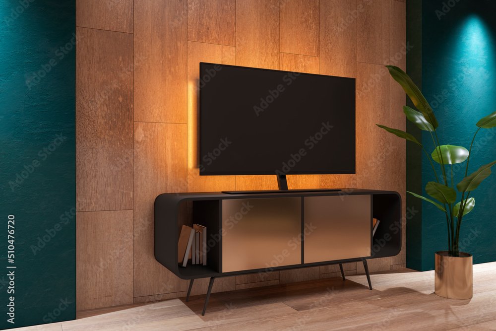 estrenos de Netflix: living con smart TV, sin marcas ni rostros