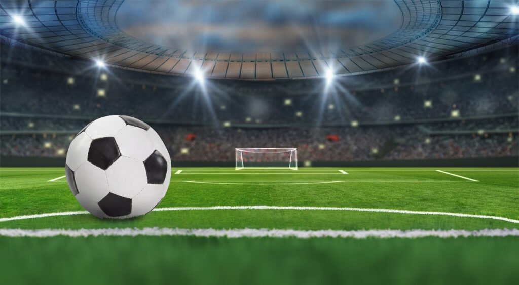 futuro de la Selección: pelota sobre el césped de un estadio que ilustra la etapa de recambio