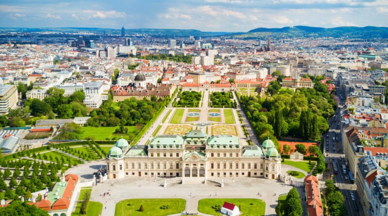 Palacio imperial de Viena que ilustra el viaje de Nicole Neumann a la capital austríaca