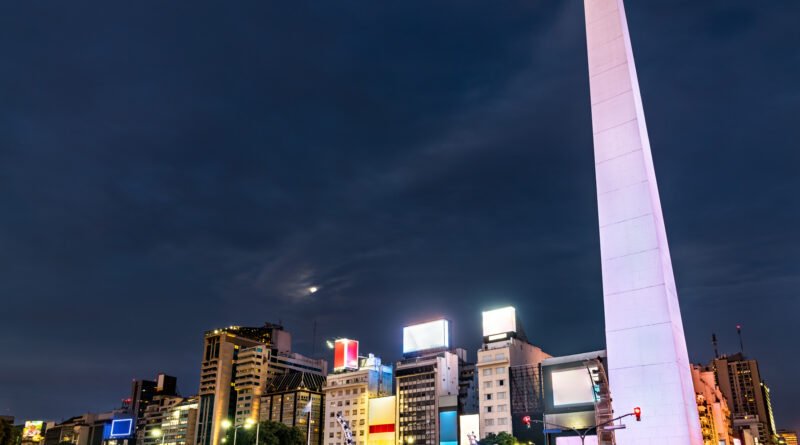 Operativo por la final: el Obelisco de Buenos Aires y la avenida 9 de Julio
