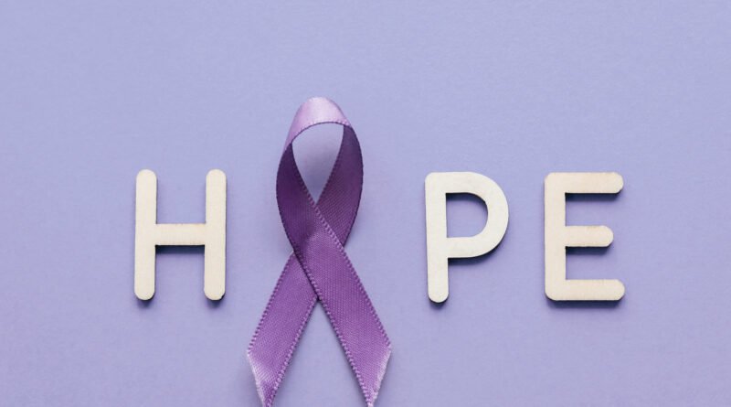 femicidios en Argentina: lazo violeta de concientización contra la violencia