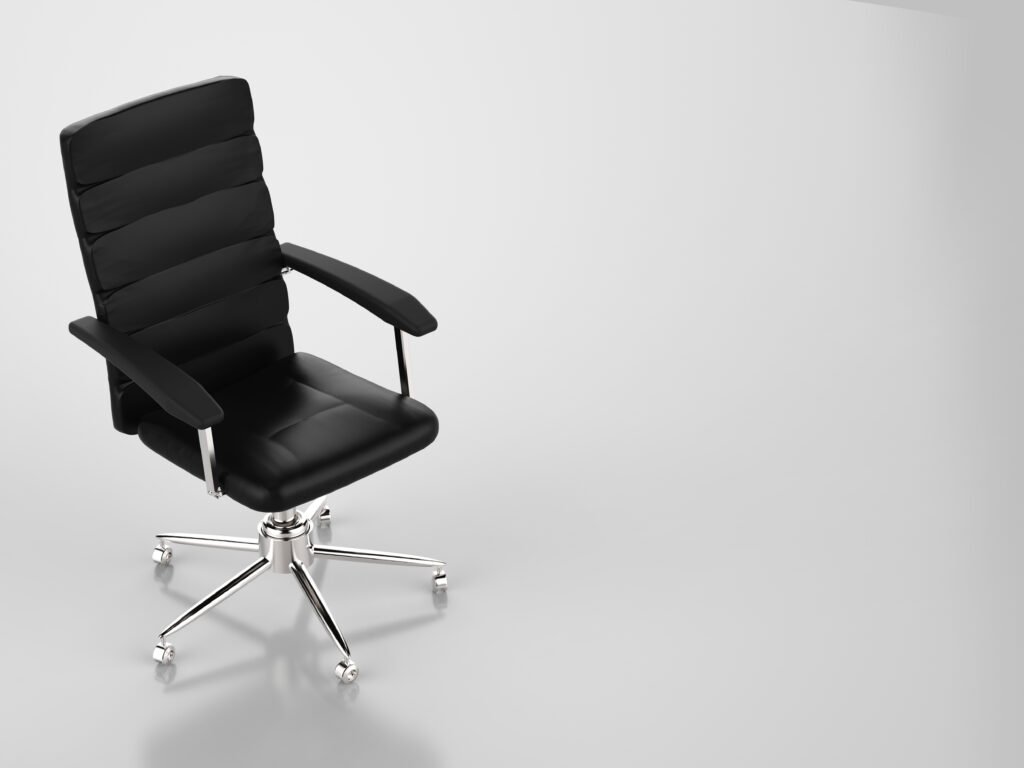 interna en el oficialismo: sillón de despacho oficial vacío