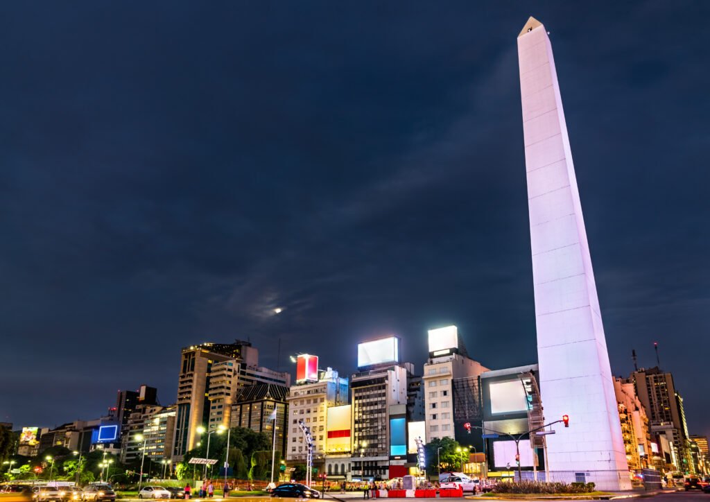 La Libertad Avanza: el Obelisco de Buenos Aires, símbolo de la Ciudad