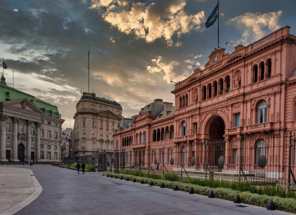 Modelo económico de Milei: la Casa Rosada, sede del Gobierno