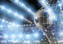 Triunfo de Boca: pelota de fútbol entrando en la red del arco