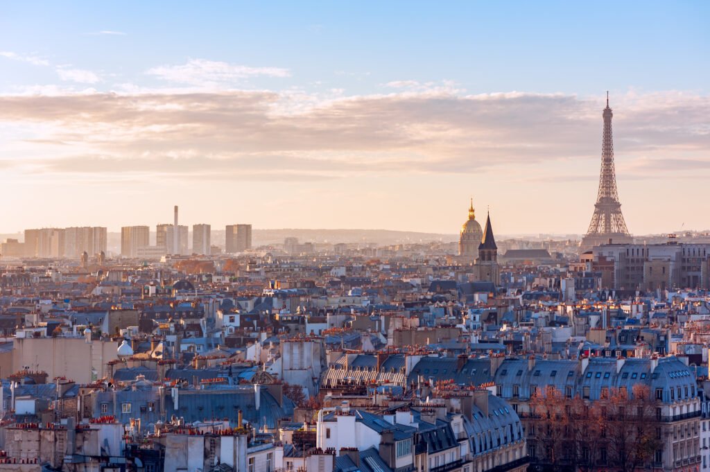 Argentina Week en París: vista de la Torre Eiffel al atardecer