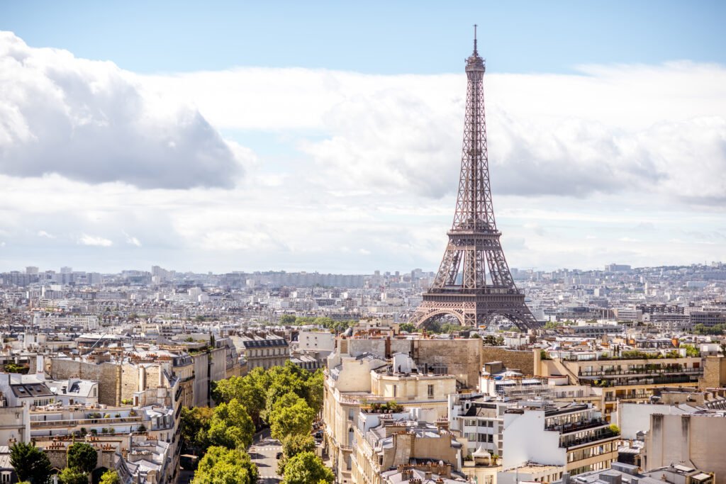 Argentina Week París: Torre Eiffel y la comitiva argentina en la capital francesa