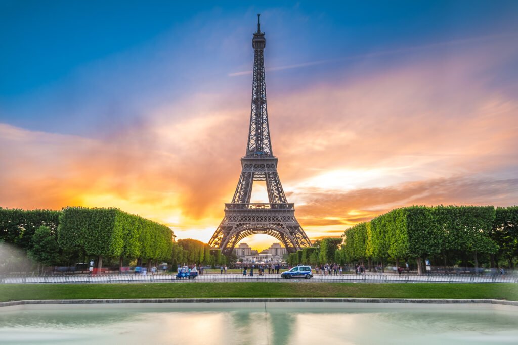 Argentina Week París: la Torre Eiffel de París al atardecer