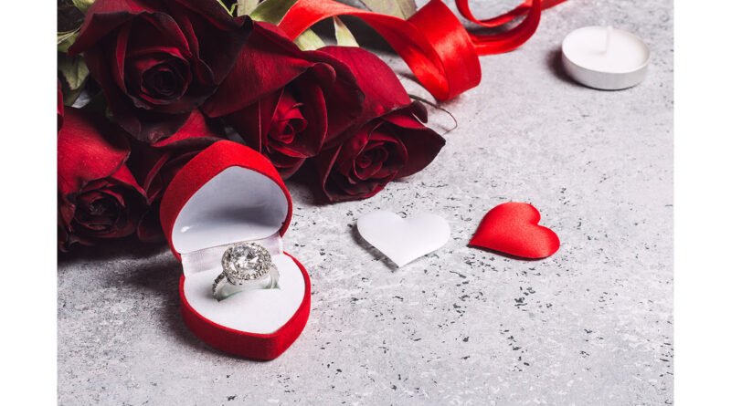 Compromiso de Mar Tarrés: caja con anillo de compromiso y una rosa