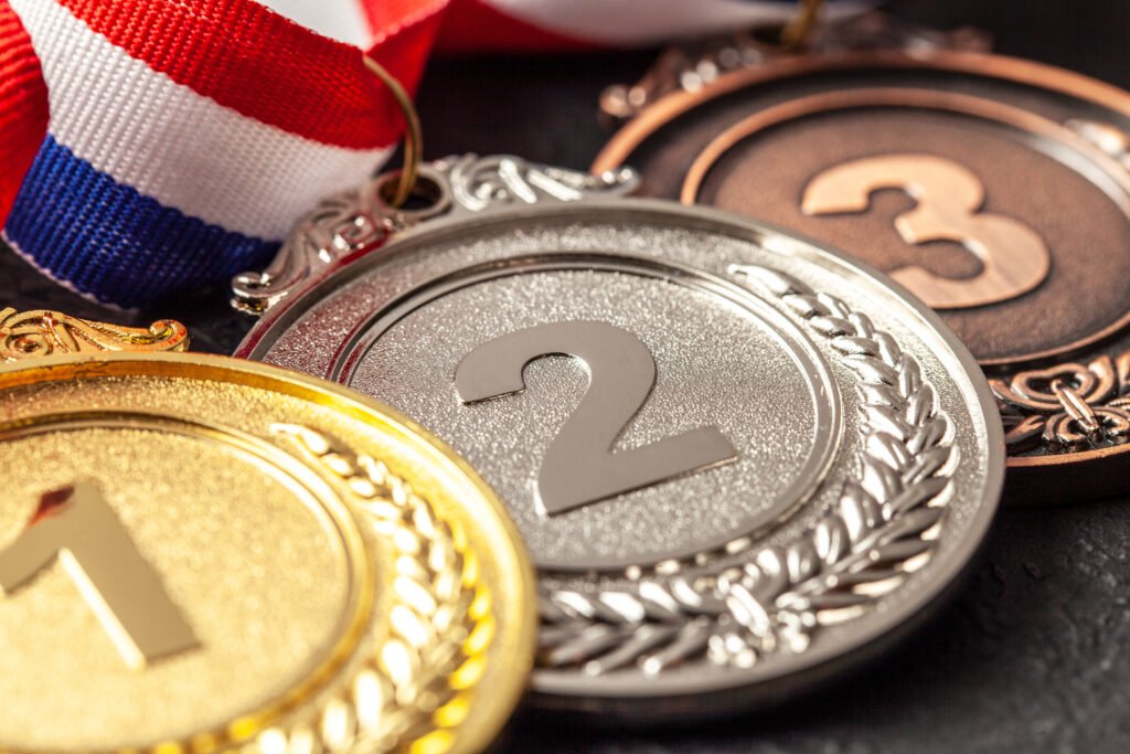 Juegos Suramericanos: medallas de oro, plata y bronce con cintas