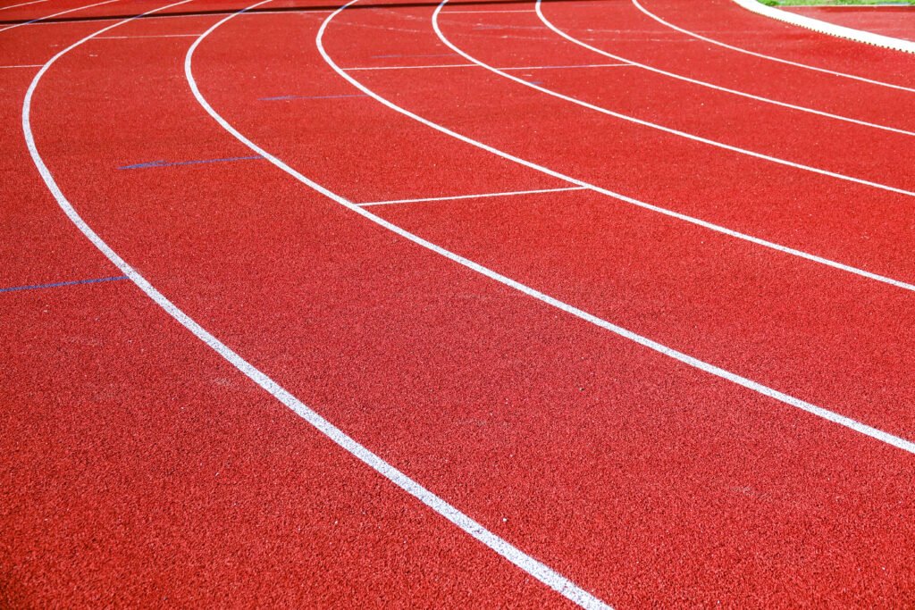 Juegos Suramericanos: pista de atletismo de un estadio moderno