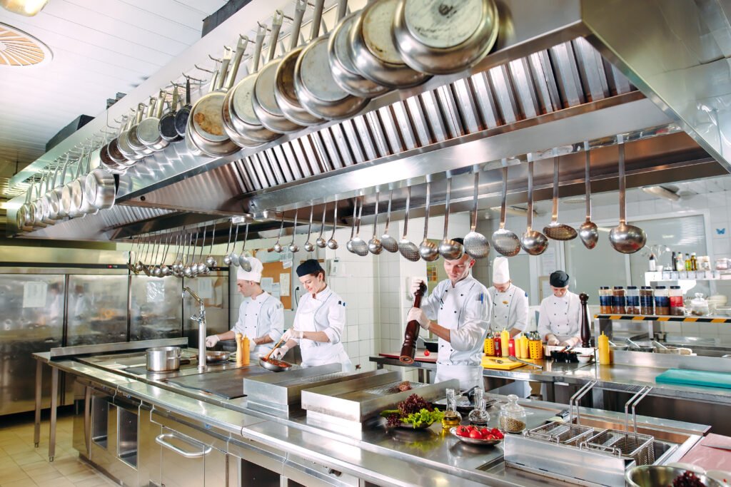 MasterChef Celebrity: cocina moderna de estudio lista para cocinar