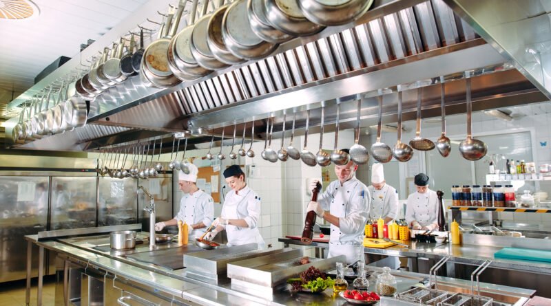 MasterChef Celebrity: cocina moderna de estudio lista para cocinar