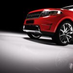 MINI Countryman: SUV deportivo bajo un reflector