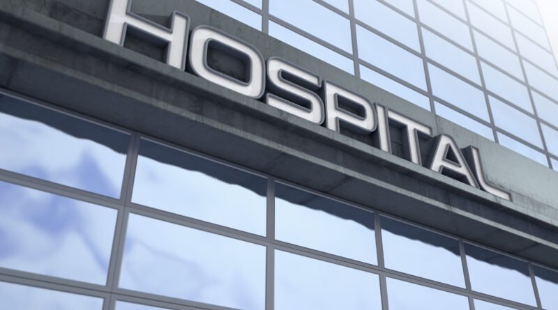 Mirtha Legrand: fachada de un moderno edificio de sanatorio
