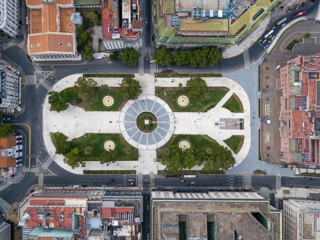 PRO en la Ciudad: vista aérea de Buenos Aires