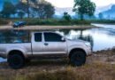Renault Niagara: pick-up moderna en un camino de tierra