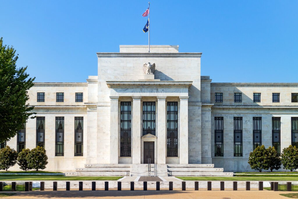 riesgo país: edificio de la Reserva Federal de Estados Unidos