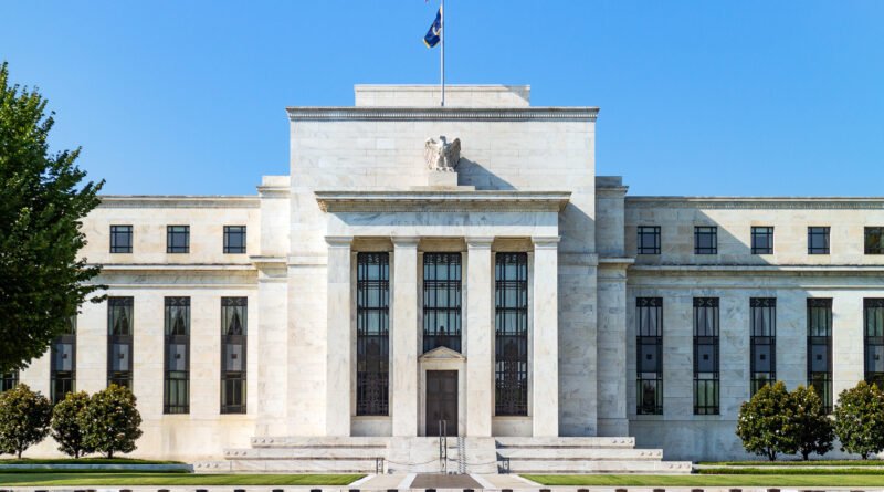 riesgo país: edificio de la Reserva Federal de Estados Unidos