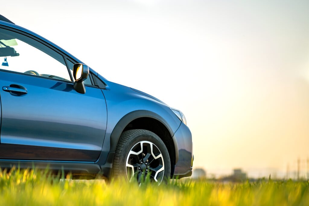 Toyota Corolla Cross: SUV moderno de color azul