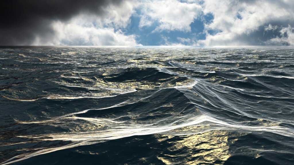 Trump y Malvinas: mar del Atlántico Sur bajo cielo gris
