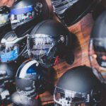 Ventas de motos: motos nuevas en un local de venta
