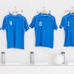 amistosos de la Selección: camisetas de fútbol en el vestuario