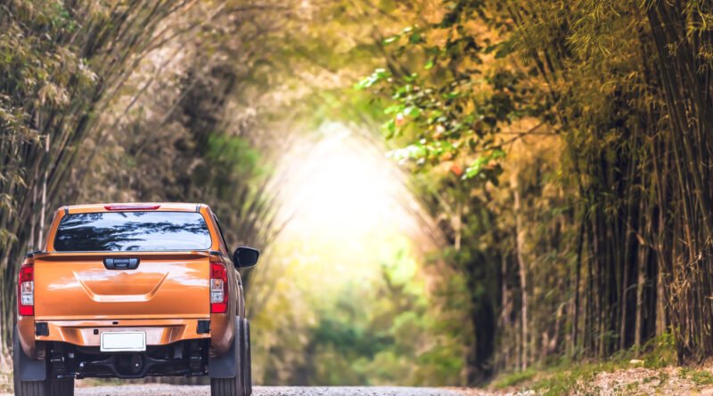 Chery Himla: pick up en un camino de tierra