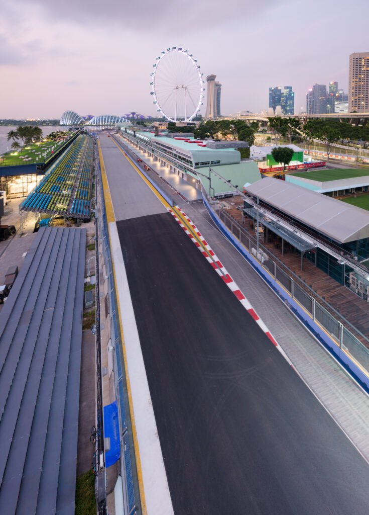 abandono de Colapinto: circuito callejero de Singapur