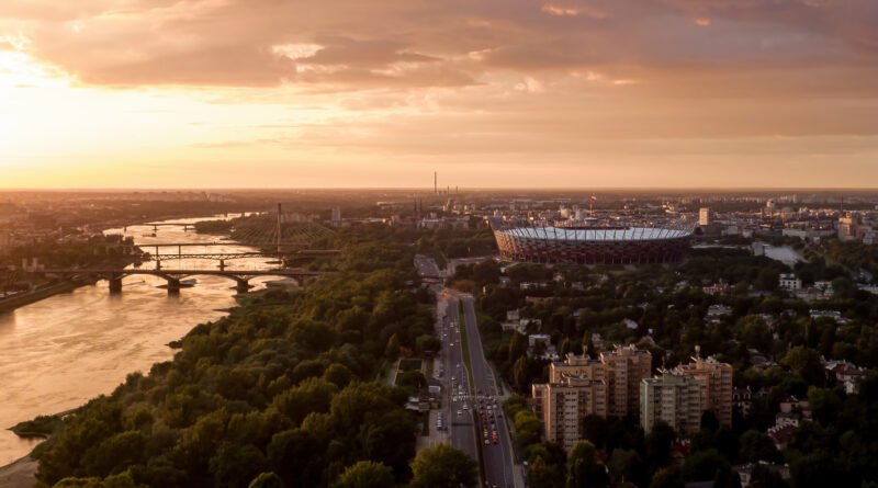 Copa Sudamericana: exterior de un estadio moderno de fútbol