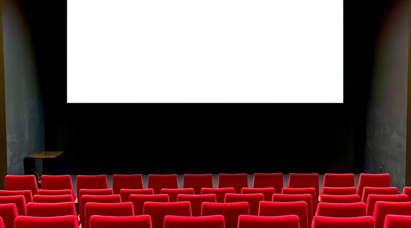 Lo dejamos acá: sala de cine con butacas rojas