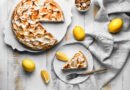 MasterChef Celebrity: lemon pie casero sobre una mesa de madera