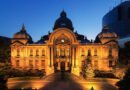 Noche de las Embajadas: palacio histórico iluminado de noche