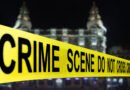 operativo narco en Rosario: cinta policial en una calle de noche